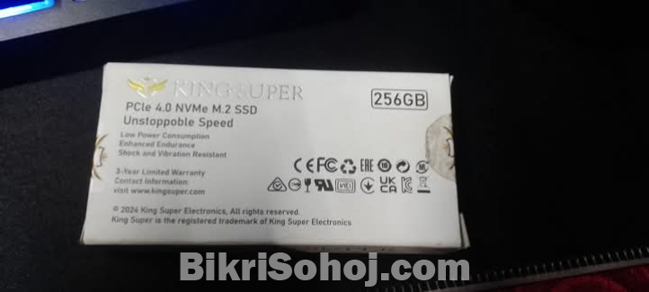 256 GB M.2 NVME